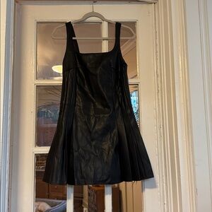 fab'rik Sleek Black Mini Dress